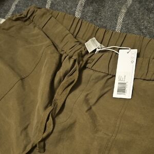 Outerknown Olive Ankle Pants